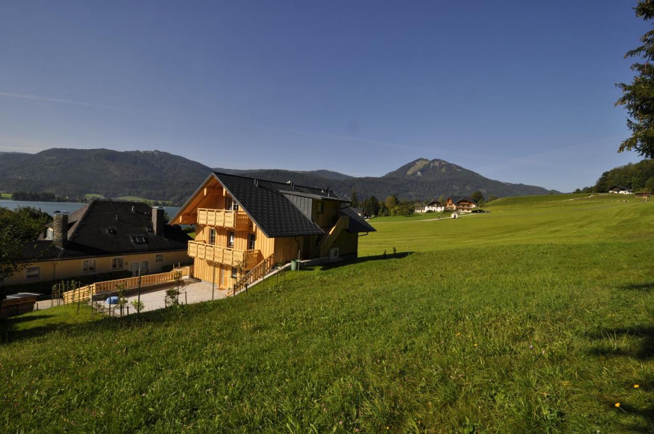 Ferienwohnungen Holzidylle Sankt Wolfgang im Salzkammergut Екстер'єр фото